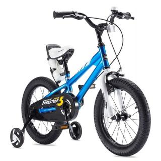 Bicicleta copii 14   ROYAL BABY Freestyle, albastru, varsta 3-5 ani
