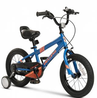 Bicicleta copii 14   VELORS Flash V1403, albastru, varsta 3-5 ani