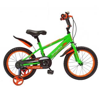 Bicicleta copii 16   BR Jasper, verde portocaliu, varsta 4-6 ani