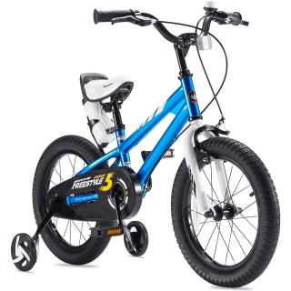 Bicicleta copii 16   ROYAL BABY Freestyle, albastru, varsta 4-6 ani