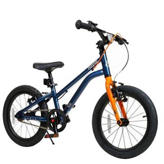 Bicicleta copii 16   ROYAL BABY Kable-Belt, cadru aluminiu SuperLight, transmisie pe curea, albastru,  varsta 4-6 ani