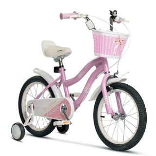 Bicicleta copii 16   VELORS Pony V1604B, roz, varsta 4-6 ani