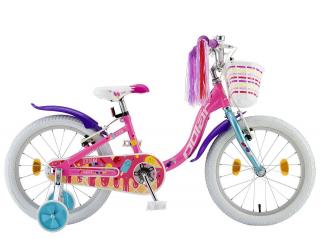 Bicicleta copii 18   POLAR Junior Icecream, roz, varsta 5-7 ani