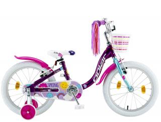 Bicicleta copii 18   POLAR Junior Spring, mov, varsta 5-7 ani