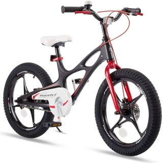 Bicicleta copii 18   ROYAL BABY Space Shuttle, cadru si roti magneziu, negru, varsta 5-7 ani