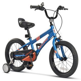 Bicicleta copii 18   VELORS Flash V1803B, albastru, varsta 5-7 ani