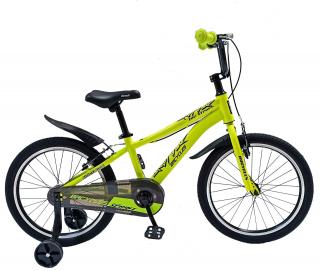 Bicicleta copii 20   BR Sprint, galben fluo, varsta 7-10 ani