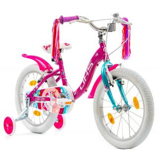 Bicicleta copii 20   DHS Junior Unicorn, fucsia, varsta 7-10 ani