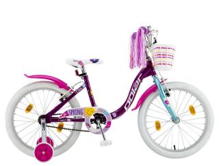 Bicicleta copii 20   POLAR Junior Spring, mov, varsta 7-10 ani