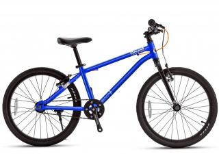 Bicicleta copii 20   ROYAL BABY X7, cadru aluminiu SuperLight, frane V-Brake, single speed, greutate 6.8 kg, albastru, varsta 7-11 ani