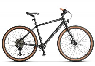 Bicicleta cross-fitness CARPAT Pro C29271H, cadru aluminiu 18  , frane hidraulice,11 viteze, negru