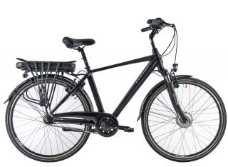 Bicicleta electrica City 28   CORWIN 28321, cadru aluminiu 19  , frane V-Brake, 7 viteze, negru mat