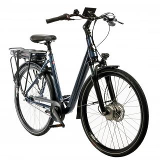 Bicicleta electrica City 28   CORWIN 28326, cadru aluminiu 19  , frane hidraulice, 7 viteze, antracit