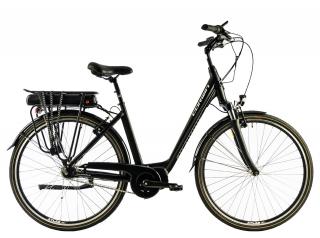 Bicicleta electrica City 28   CORWIN 28328, cadru aluminiu 19  , frane V-Brake, 7 viteze, negru