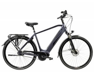 Bicicleta electrica City 28   CORWIN 28427, cadru aluminiu 21  , frane hidraulice torpedo, 7 viteze, gri