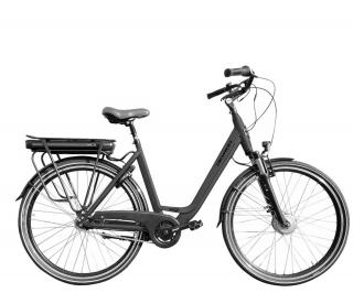 Bicicleta electrica City 28   DEVRON 28120 CN7, cadru aluminiu 19  , frane V-Brake torpedo, 7 viteze in butuc, negru