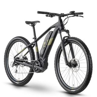 Bicicleta electrica MTB-HT 27.5   RAYMON HardRay E2.0, cadru aluminiu 17.5  , manete secventiale, frane hidraulice, 8 viteze,  negru verde