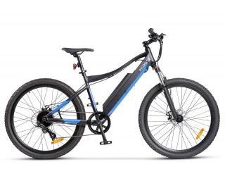 Bicicleta electrica MTB-HT 27.5   SCOOTY EM-500 PRO, cadru aluminiu 18  , frane disc, 8 viteze, negru albastru