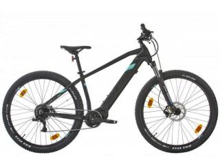 Bicicleta electrica MTB-HT 29   SPRINT E-MTB Pulse, cadru aluminiu 19  , manete secventiale, frane hidraulice, 9 viteze, negru mat turcoaz