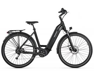 Bicicleta electrica oras 28   GRUNDIG CCB-1, cadru aluminiu 18  , manete secventiale, frane hidraulice, 8 viteze, negru