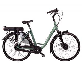 Bicicleta electrica oras 28   STELLA Livorno Superior FDST RTE 2.1, cadru aluminiu 21  , manete revoshift, frane hidraulice, 8 viteze, verde