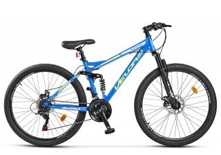 Bicicleta MTB-FS 26   VELORS Matador 2.6, cadru otel 17  , manete secventiale, frane disc, 21 viteze, albastru verde