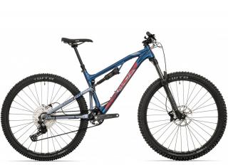 Bicicleta MTB-FS 29   ROCK MACHINE Blizzard TRL 30-29, cadru aluminiu 17  , manete secventiale, frane hidraulice, 11 viteze,  albastru rosu