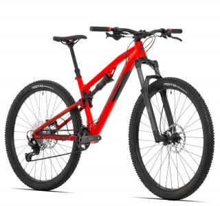 Bicicleta MTB-FS 29   ROCK MACHINE Blizzard XCM 30-29, cadru aluminiu 21  , manete secventiale, frane hidraulice, 11 viteze,  rosu