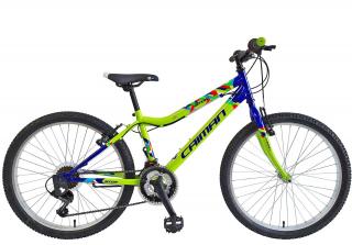 Bicicleta MTB-HT 24   POLAR Caiman Arrow, cadru otel 11.5  , manete Revoshift, frane V-Brake, 18 viteze, verde