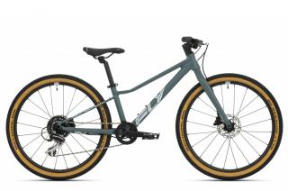 Bicicleta MTB-HT 24   SUPERIOR F.L.Y., cadru aluminiu 11  , frane hidraulice, manete secventiale, 8 viteze, gri