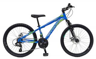 Bicicleta MTB-HT 26   BR Storm One, cadru otel 15  , frane disc, manete secventiale, 21 viteze, albastru verde