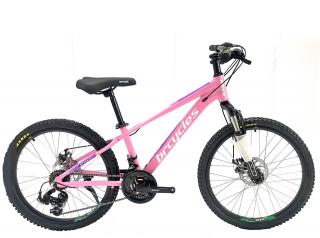 Bicicleta MTB-HT 26   BR Tornado, cadru aluminiu 13.5  , manete secventiale, frane disc, 21 viteze, roz