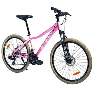Bicicleta MTB-HT 26   BR Tsunami Pro2008 cadru otel 15  , manete secventiale, frane disc, 21 viteze, roz