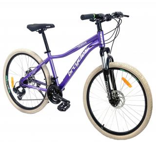 Bicicleta MTB-HT 26   BR Tsunami Pro2008 cadru otel 15  , manete secventiale, frane disc, 21 viteze, violet