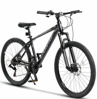 Bicicleta MTB-HT 26   CARPAT Montana, cadru aluminiu 17  , manete secventiale, frane disc, 21 viteze, negru gri