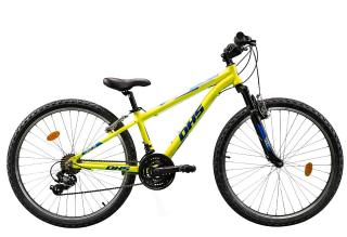 Bicicleta MTB-HT 26   DHS 2623, cadru aluminiu 13  , frane V-Brake, 21 viteze, verde fluo