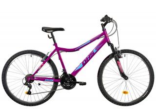 Bicicleta MTB-HT 26   DHS Terrana 2604, cadru otel 18  , manete revoshift, frane V-Brake, 18 viteze, violet