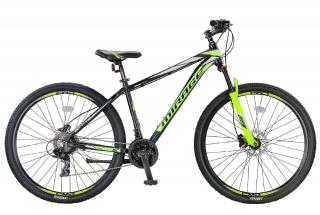 Bicicleta MTB-HT 26   UMIT Mirage 2D, cadru aluminiu 18  , frane mecanice, 21 viteze, negru verde