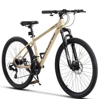 Bicicleta MTB-HT 26   VELORS Rambler 2.6, cadru otel 17  , manete secventiale, frane disc, 21 viteze, olive negru