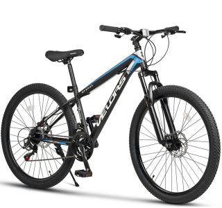 Bicicleta MTB-HT 26   VELORS Uranus, cadru otel 15  , manete secventiale, frane disc, 21 viteze, negru albastru