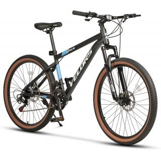 Bicicleta MTB-HT 26   VELORS Venus, cadru aluminiu 17  , manete secventiale, frane disc, 21 viteze, negru albastru