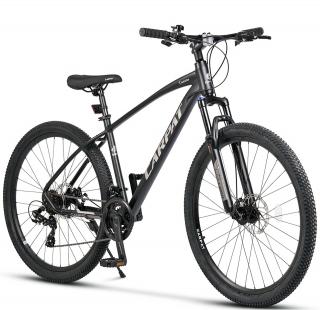 Bicicleta MTB-HT 27.5   CARPAT Invictus 2.7, cadru aluminiu 18  , manete secventiale, frane disc, 21 viteze, negru gri