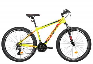 Bicicleta MTB-HT 27.5   COLINELLI 2723, cadru aluminiu 18  , manete secventiale, frane V-Brake, 21 viteze, verde fluo