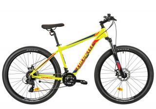 Bicicleta MTB-HT 27.5   COLINELLI 2725, cadru aluminiu 18  , manete secventiale, frane disc, 24 viteze, verde fluo