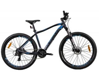 Bicicleta MTB-HT 27.5   DEVRON Riddle RM1.7, cadru aluminiu 16.5  , manete secventiale, frane hidraulice, 24 viteze, gri albastru