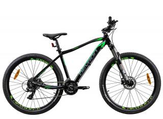 Bicicleta MTB-HT 27.5   DEVRON Riddle RM1.7, cadru aluminiu 16.5  , manete secventiale, frane hidraulice, 24 viteze, negru verde