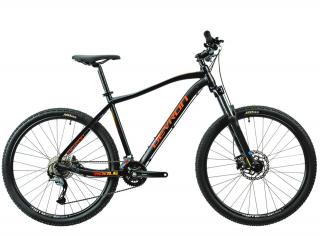 Bicicleta MTB-HT 27.5   DEVRON Riddle RM2.7, cadru aluminiu 18  , manete secventiale, frane hidraulice, 18 viteze, negru portocaliu