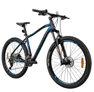 Bicicleta MTB-HT 27.5   DEVRON Riddle RM3.7, cadru aluminiu 18  , manete secventiale, frane hidraulice, 20 viteze, gri albastru