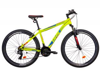 Bicicleta MTB-HT 27.5   DHS Terrana 2723, cadru aluminiu 16.5  , manete secventiale, frane V-Brake, 21 viteze, verde