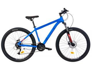 Bicicleta MTB-HT 27.5   DHS Terrana 2725, cadru aluminiu 16.5  , manete secventiale, frane disc, 24 viteze,  albastru